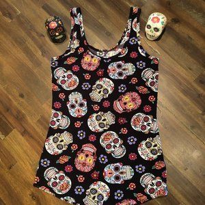 Sugar Skull Tank Top